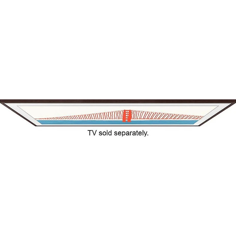 55 inch The Frame Customizable Bezel - Modern White - OPEN BOX