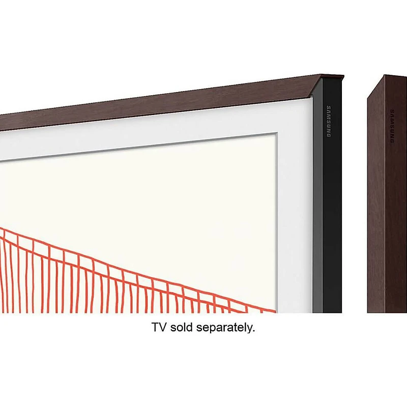 55 inch The Frame Customizable Bezel - Modern White - OPEN BOX