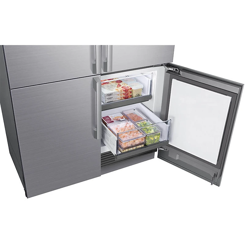 23.5 Cu. Ft. Panel Ready Counter Depth 4-Door Built-In French Door Smart Refrigerator
