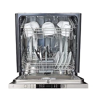 52 dBa Stainless Steel Top Control Dishwasher