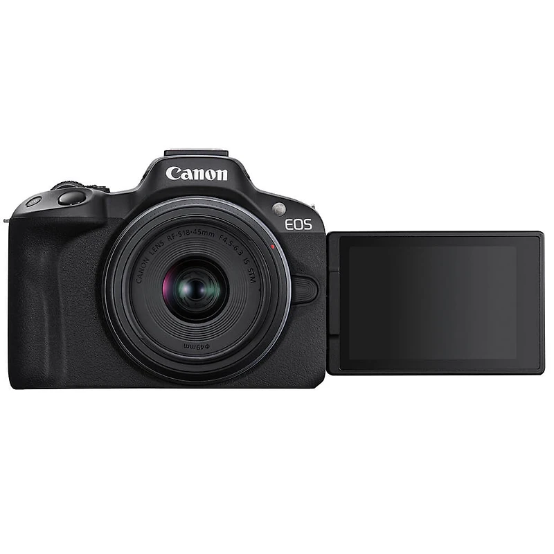 EOS R50 Mirrorless Camera & 2 Lens Kit - OPEN BOX