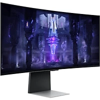 34 inch Odyssey OLED G8 Ultrawide Curved Gaming Monitor - Silver - OPEN BOX