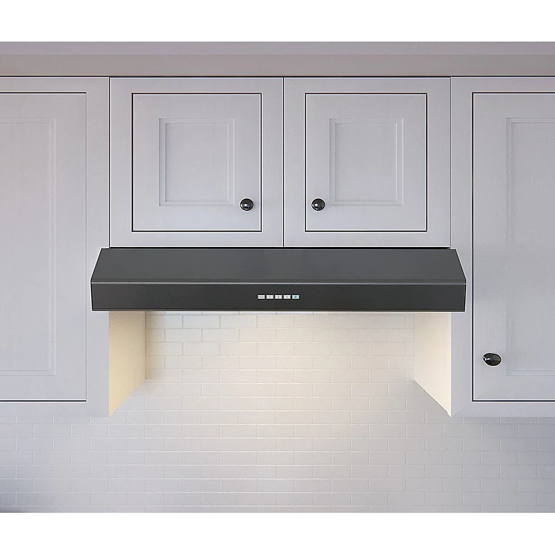 30 inch Breeze II Black Stainless Under-Cabinet Hood