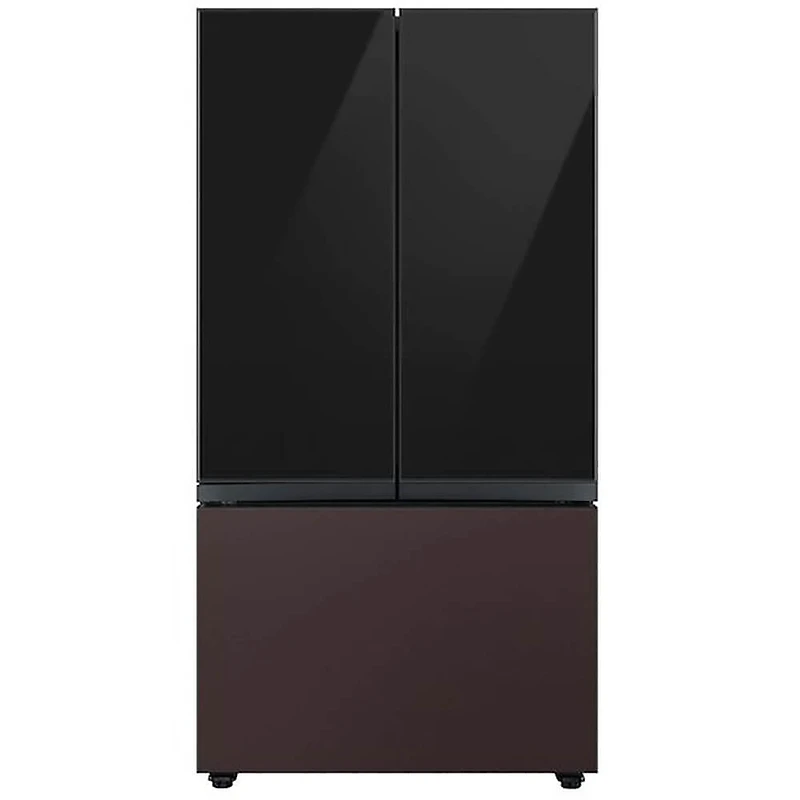 Bespoke 3-Door French Door Refrigerator Panel - Bottom Panel - Tuscan Steel - OPEN BOX