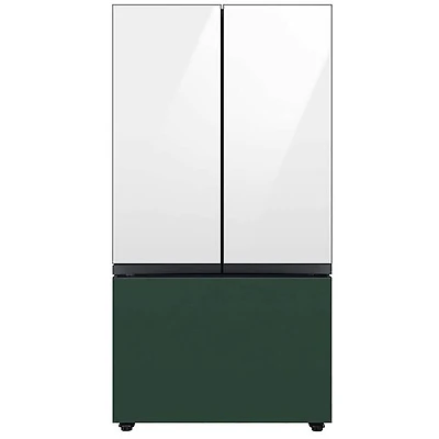 Bespoke 3-Door French Door Refrigerator Panel - Bottom Panel - Emerald Green Steel