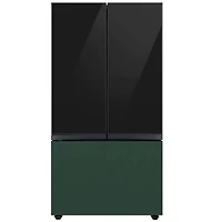 Bespoke 3-Door French Door Refrigerator Panel - Bottom Panel - Emerald Green Steel