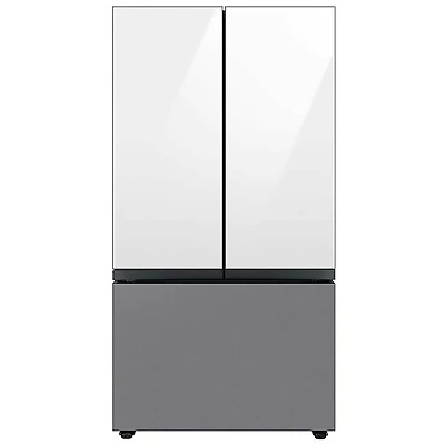Bespoke 3-Door French Door Refrigerator Panel - Bottom Panel - Stainless Steel