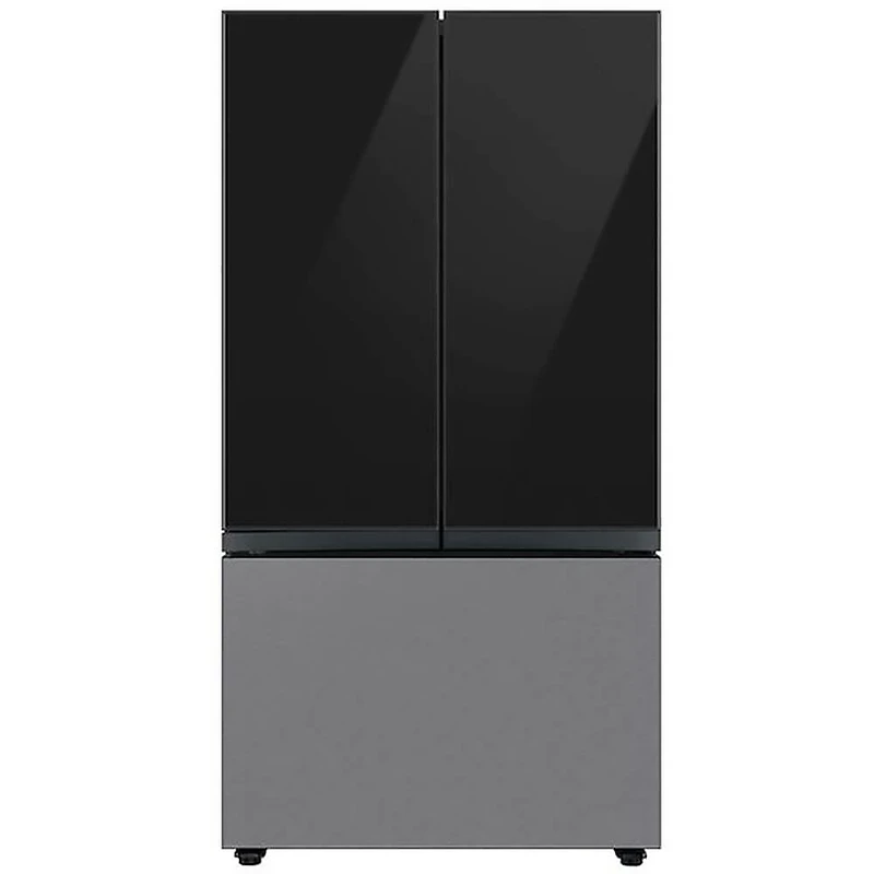 Bespoke 3-Door French Door Refrigerator Panel - Bottom Panel - Stainless Steel