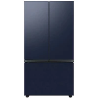 Bespoke 3-Door French Door Refrigerator Panel - Bottom Panel - Navy Steel - OPEN BOX
