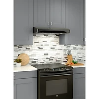 36 inch Elite Alta 1 Series Black Convertible Under-Cabinet Range Hood