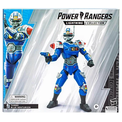 Power Rangers Lightning Collection Turbo Blue Senturion 6.6 inch Action Figure