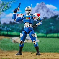 Power Rangers Lightning Collection Turbo Blue Senturion 6.6 inch Action Figure