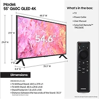 inch Q60C 4K QLED Smart TV