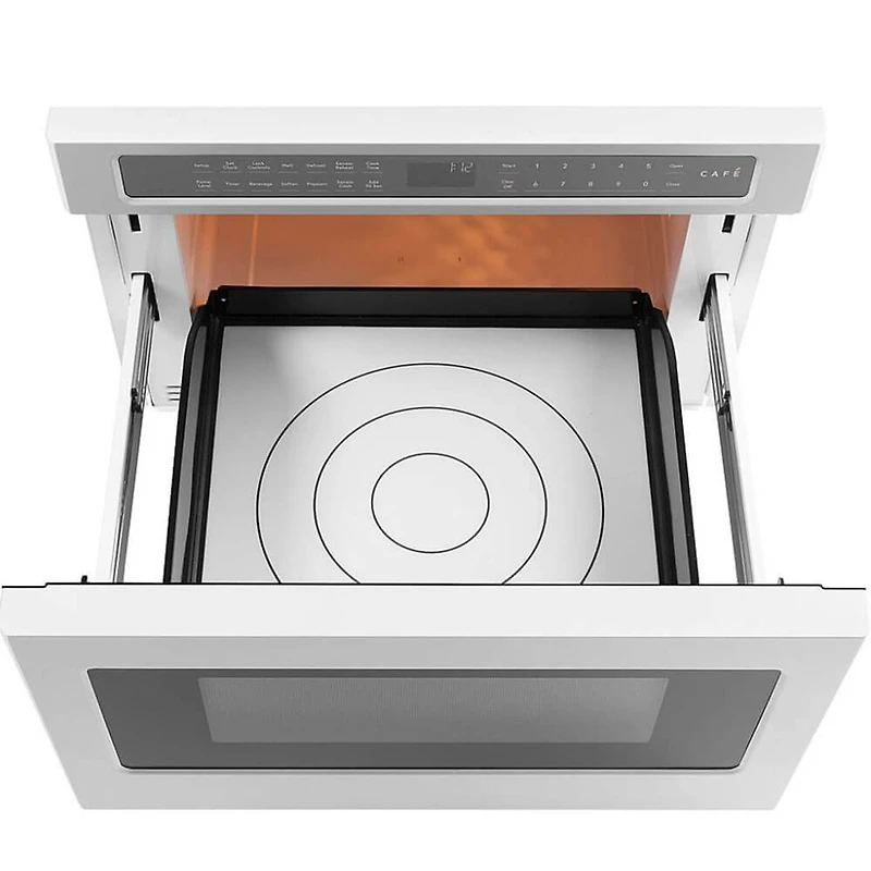 1.2 Cu. Ft. Matte White Built-In Drawer Microwave