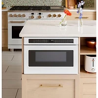 1.2 Cu. Ft. Matte White Built-In Drawer Microwave