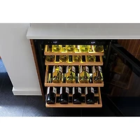 44 Bottle Stainless Steel Dual Zone Wine Center