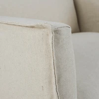 Alexia Slipcover Sofa - Light Linen - OPEN BOX