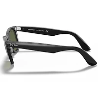 Wayfarer Original Polished Black G-15 Classic Green Crystal