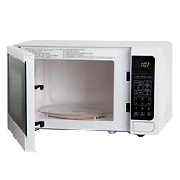 0.7 Cu. Ft. White Countertop Microwave