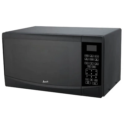 0.9 Cu. Ft. Black Countertop Microwave
