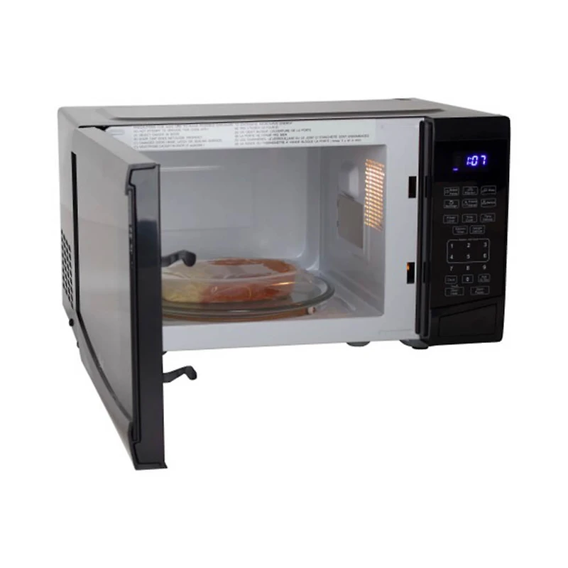0.9 Cu. Ft. Black Countertop Microwave