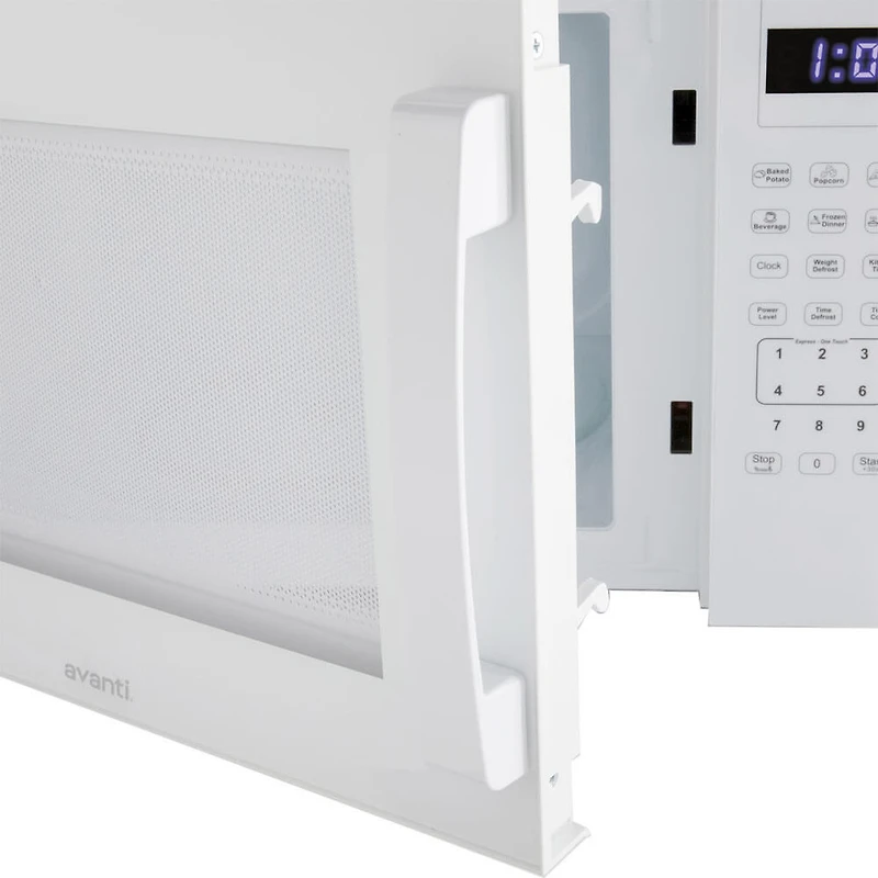1.5 Cu. Ft. White Countertop Microwave - OPEN BOX