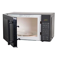 0.8 Cu. Ft. Black Countertop Microwave