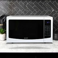 1.1 Cu. Ft. White Countertop Microwave - OPEN BOX