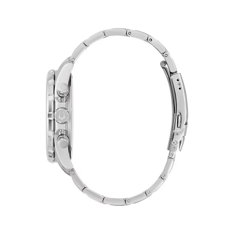 Mens Marine Star Chronograph Watch - Orange/Stainless Steel