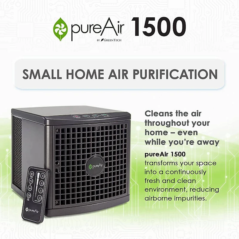 PureAir 1500 Activated Oxygen Air Purifier - OPEN BOX