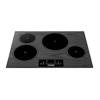 30 inch Black 4 Burner Built-In Electric Induction Cooktop