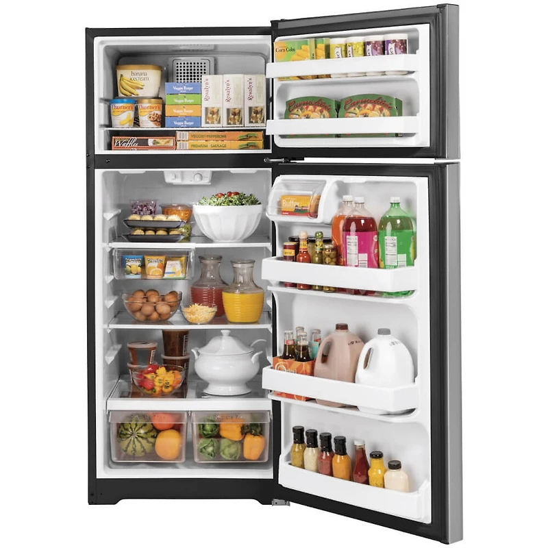 17.5 Cu. Ft. Stainless Steel Top Freezer Refrigerator