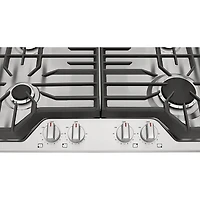 30 inch Stainless 4 Burner Gas Cooktop