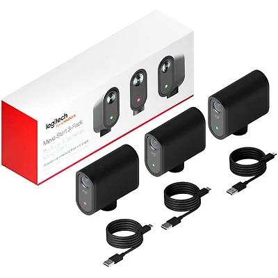 Mevo Live Streaming Camera (3-pack) - Black