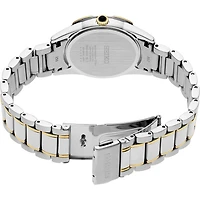 Diamond Quartz - White/Gold/Stainless Steel