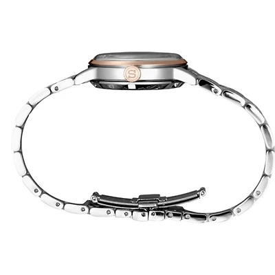 Presage Automatic - Rose Gold/Stainless w/ Date Calendar - 33.8mm