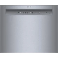 50 dBA 100 Series Stainless Recessed Handle Front Control Dishwasher