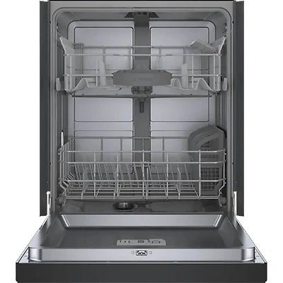 50 dBA 100 Series Black Front Control Smart Built-In Hybrid Dishwasher - OPEN BOX