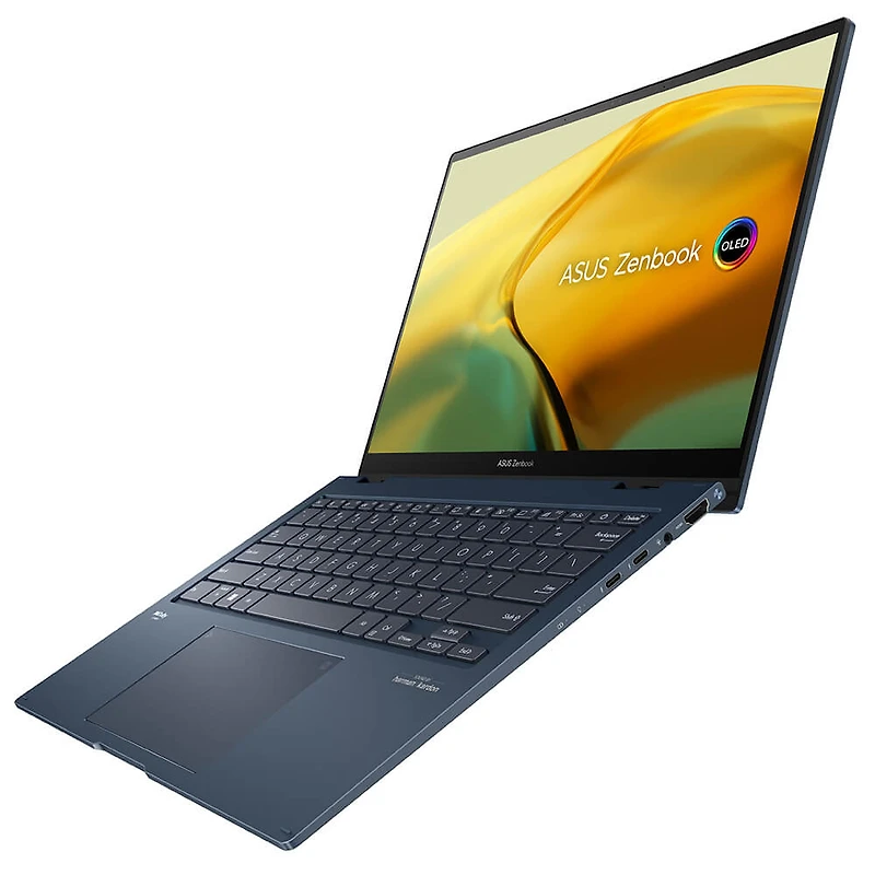 14 inch Zenbook Flip 2-in-1 OLED Laptop - Intel Core i7-1360P - 16GB/1TB SSD - Ponder Blue - OPEN BOX