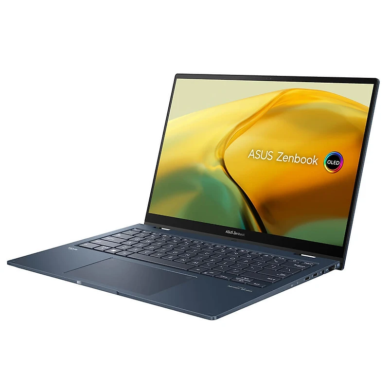 14 inch Zenbook Flip 2-in-1 OLED Laptop - Intel Core i7-1360P - 16GB/1TB SSD - Ponder Blue - OPEN BOX
