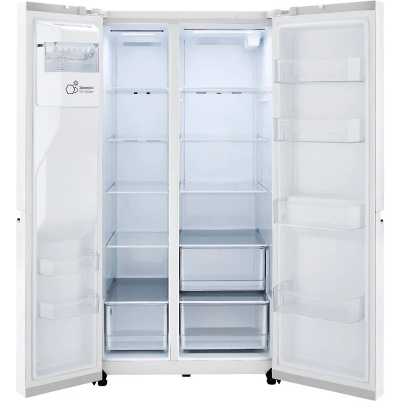27.2 Cu. Ft. Smooth White Side By Side Refrigerator - OPEN BOX