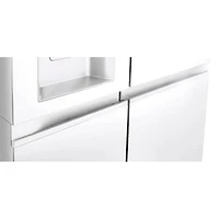 27.2 Cu. Ft. Smooth White Side By Side Refrigerator - OPEN BOX