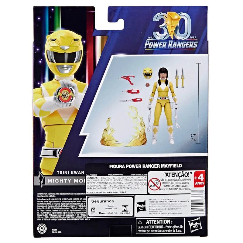 Power Rangers Lightning Collection Remastered Mighty Morphin Yellow Ranger