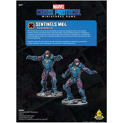 Marvel Crisis Protocol Sentinel MK IV Game