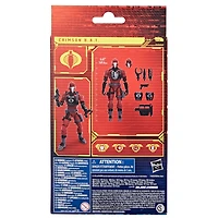 6 inch G.I. Joe Classified Series CRIMSON B.A.T. Action Figure