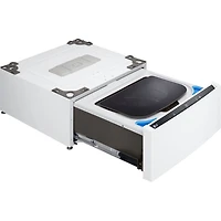 1.0 Cu. Ft. SideKick White Top Load HE Pedestal Washer