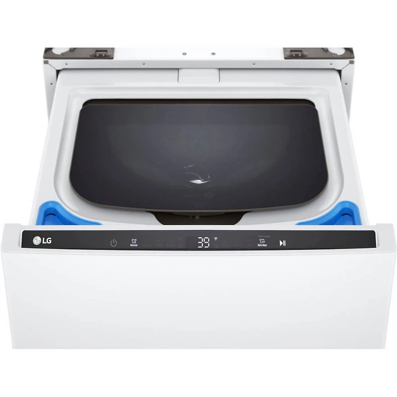 1.0 Cu. Ft. SideKick White Top Load HE Pedestal Washer