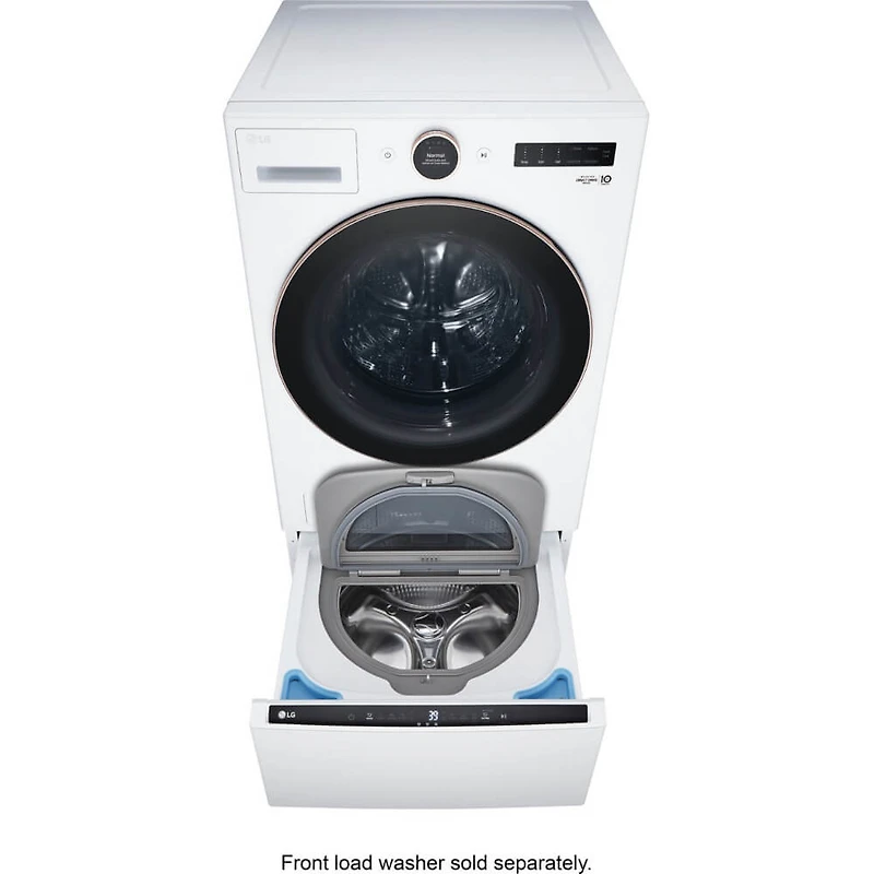 1.0 Cu. Ft. SideKick White Top Load HE Pedestal Washer