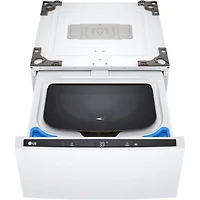 1.0 Cu. Ft. SideKick White Top Load HE Pedestal Washer