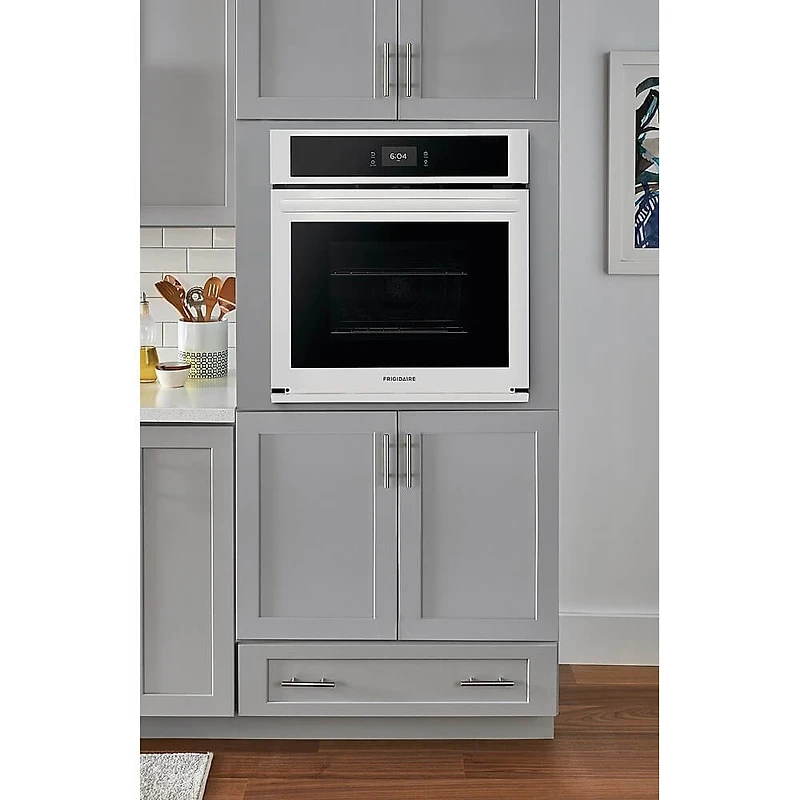 27 inch Built-In White Single Electric Wall Oven